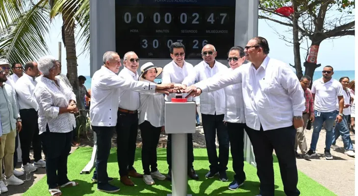 Inician remodelación de playa Los Almendros y malecón de Baní
