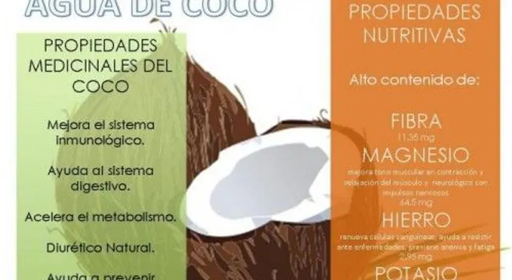 Los beneficios ocultos del agua de coco