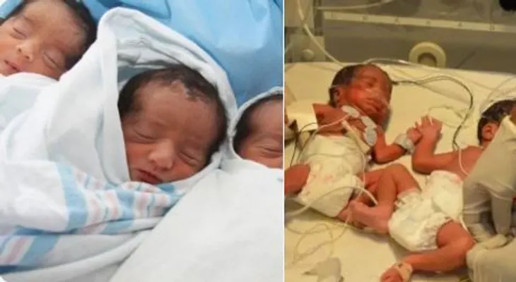 Madre da a luz sextillizos y médicos les habían dicho que tendría quintillizo