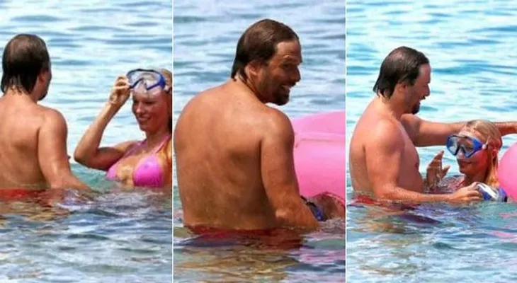  Pamela Anderson sorprendida haciendo sexo oral en el mar