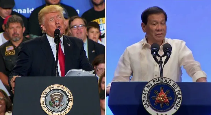 Trump invita al presidente filipino, Rodrigo Duterte, a la Casa Blanca