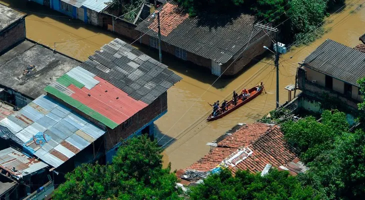 Lluvias tienen en alerta roja a 17 de los 32 departamentos de Colombia