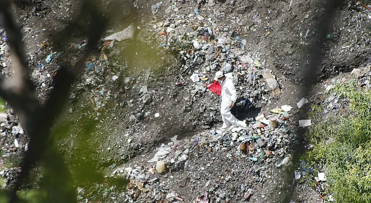 Experimento de quema de cerdos pone a prueba versión de la hoguera de los 43 de Ayotzinapa