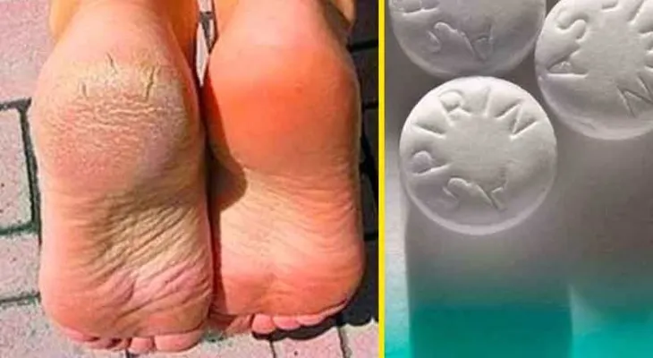 Quita la dureza de los pies con Aspirina: SORPRENDENTE 
