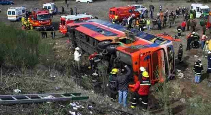 Al menos 11 muertos en Chile por vuelco de un autobús en La Araucanía 