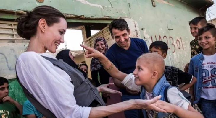 Angelina Jolie pide a la comunidad internacional que no se olvide a los iraquíes