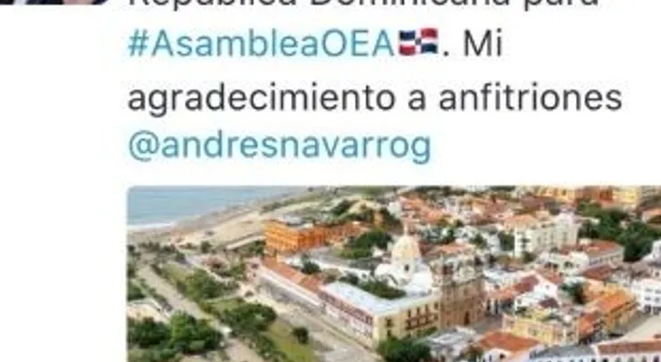 Almagro, parece no pegar una: Usa foto equivocada para su bienvenida a RD