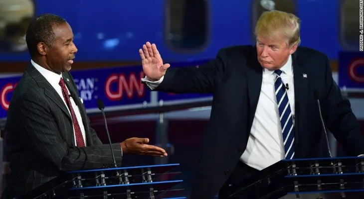 Encuesta: Trump y Carson dominan entre republicanos, Fiorina se desploma