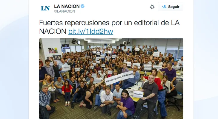 La Nación: motín a bordo