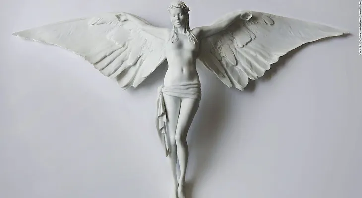 Kate Moss en un glorioso 3D: el arte de la escultura fotográfica