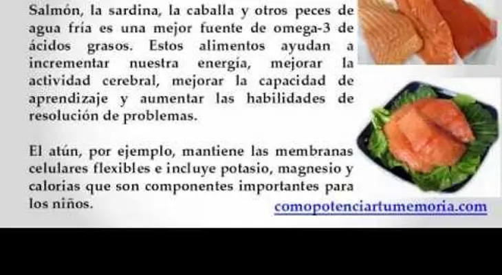 10 alimentos que te permiten recuperar la memoria