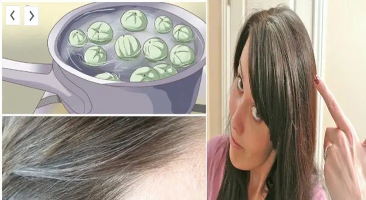Dejar esto en tu pelo y dile adios al pelo blanco (canas) en solo 5 minutos